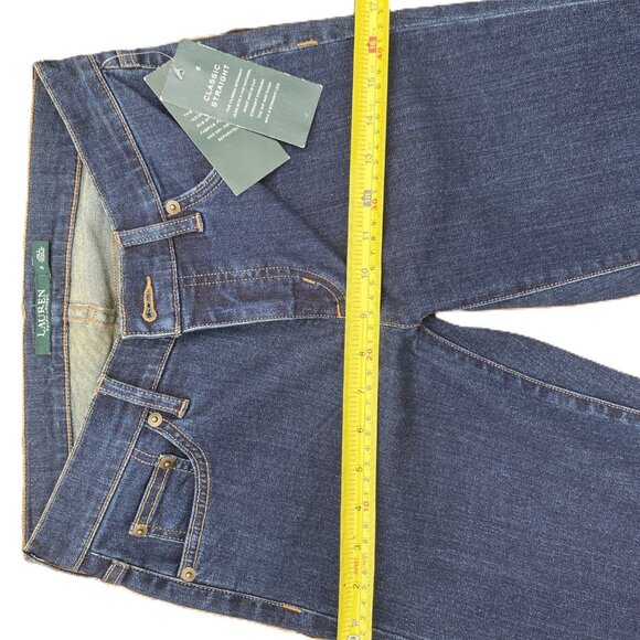 NEW Lauren Ralph Lauren Classic Straight Jean US 2 - Picture 7 of 7